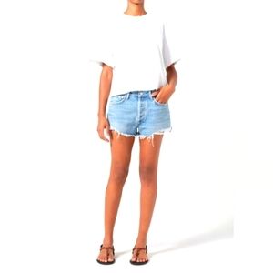 AGOLDE " PARKER" Denim Shorts (#D-6)